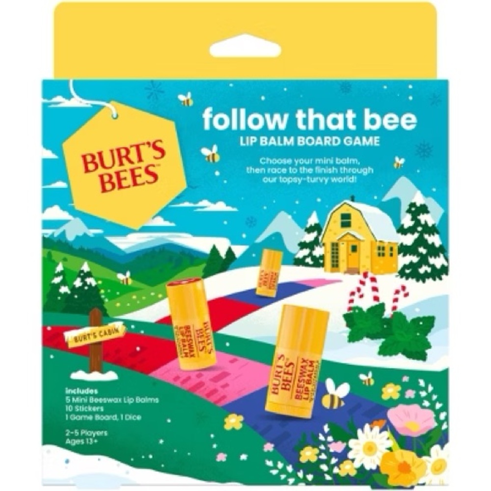 Burt's Bees Colorful Lip Balm Adventure Game